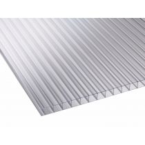 Corotherm 10mm - Twinwall Polycarbonate Sheet - Clear (2500x700x10mm)