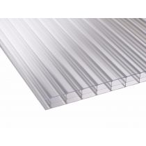 Corotherm 16mm - Triplewall Polycarbonate Sheet - Clear (2000x900x16mm)