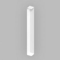 Fascia Board - 90˚ External Corner Trim - 450mm - White