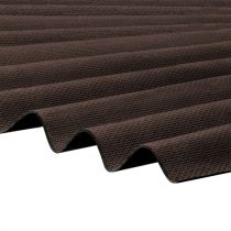 Corrapol-BT - Corrugated Bitumen Roof Sheet - Brown (2000 x 930mm)
