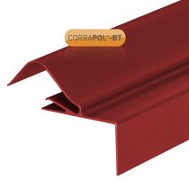 Corrapol-BT - Rock n Lock Verge with Fixings - Red