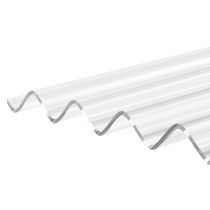 Corrapol Stormproof - High Profile Corrugated Polycarbonate Roofing Sheet - Clear