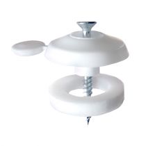 Axiome - Fixing Buttons for 10-35mm - White (50 Pack)