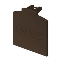 Alukap-XR - Additional Bar Endcap - Brown (Includes 1 Endcap)