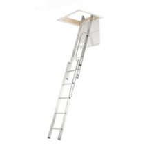 Abru 2.69m 2 Section Aluminium Loft Ladder