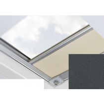 Fakro - ARF/D II 265 - Flat Roof Manual Blackout Blind - Anthracite