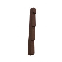Lightweight Tiles - Granulated Verge (Side Flashing) - Left Hand - Brown