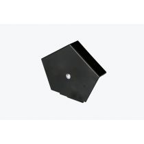 Corovent CDV - Ridge End Cap (R Profile) - Black