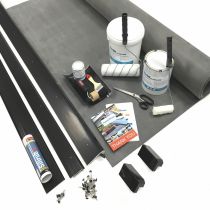 Classic Bond - EPDM Rubber Porch Roof Kit with Trims