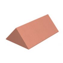 Marley Clay Plain Angle Ridge Stop Ends - 450mm