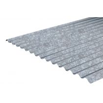 Galvanised Steel Corrugated Roofing Sheet (14/3) - 0.5mm / 0.7mm