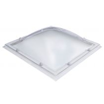 Em-Dome Polycarbonate Skylight to Suit Builders Upstand - Square