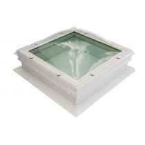 Em-View Self-Cleaning Glass Skylight with 150mm PVC Splayed Upstand - Square