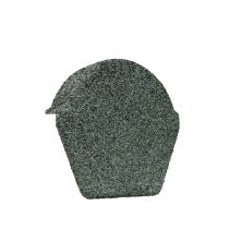 Lightweight Tiles - Granulated Ridge End Cap - Green