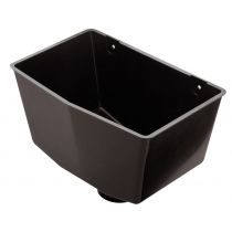 Plastic Guttering - Hopper - Black