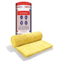 Superglass - Multi-Roll 44 Loft Roll Insulation (6.05m x 1180mm x 150mm - 7.71m2)