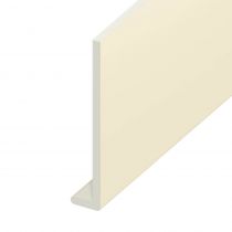 Fascia UPVC Capping Board - Plain - Cream (5m)