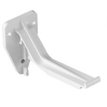 Plastic Guttering Universal Plus - Top Hung Fascia Bracket - 128mm - Black