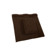 Britmet - Profile 49 - Air Vent Tile - Bramble Brown