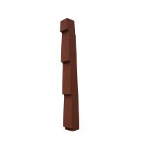 Lightweight Tiles - Granulated Verge (Side Flashing) - Right Hand - Red