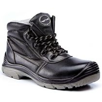 Rugged Terrain - Chukka Safety Boots (S3 SRC) - Black Microfibre