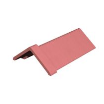 Clay Capped Angle Ridge - 450mm - Smooth Red