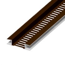 Soffit Board Ventilation Strip - 10mm - Brown (5m)
