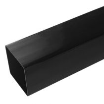 Plastic Guttering Squareline - Down Pipe - 65mm - Black