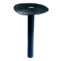 Wallbarn - TPE Extra Long Circular Roof Outlet with Perforated Flange