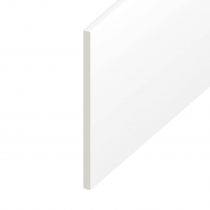 Soffit UPVC Board - Flat 200mm x 9mm - White (5m)