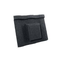 Britmet - Villatile - Air Vent Tile - Titanium Grey