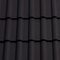 Sandtoft Double Roman - Concrete Tile - Smooth Dark Grey