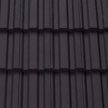 Sandtoft Standard Pattern - Concrete Tile - Smooth Dark Grey