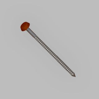 Soffit, Fascia & Capping Board Polytop Fixing Nails - 50mm - Rosewood (Pack of 100)