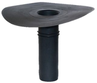 Wallbarn - EPDM Circular Roof Outlet with Smooth Flange