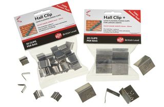 Lead Hall Clips - 18-26mm Chase - 25 Clips (Box of 5) - British Lead