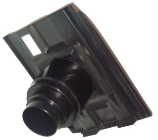 Corovent - Roofline Vent for Slate and Interlocking Tiles with 110mm Dia Pipe Adaptor
