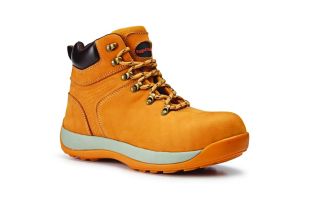 Rugged Terrain - Hiker Safety Boots (S1P SRA) - Honey Nubuck