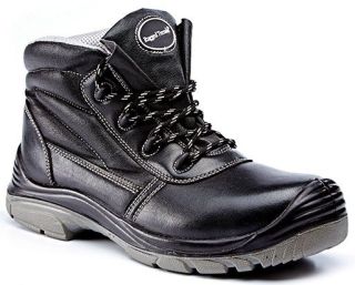 Rugged Terrain - Chukka Safety Boots (S3 SRC) - Black Microfibre