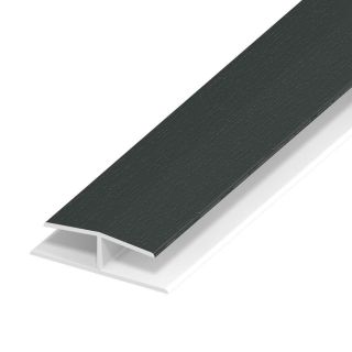 Soffit Board Panel Joint - 40mm - Anthracite Grey (5m)