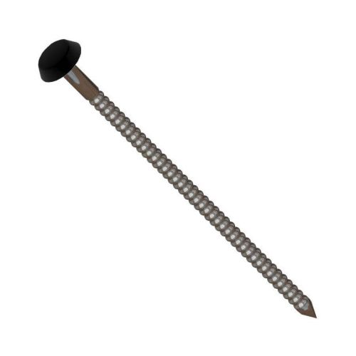 Soffit, Fascia & Capping Board Polytop Fixing Nails - 50mm - Black (Pack of 100)