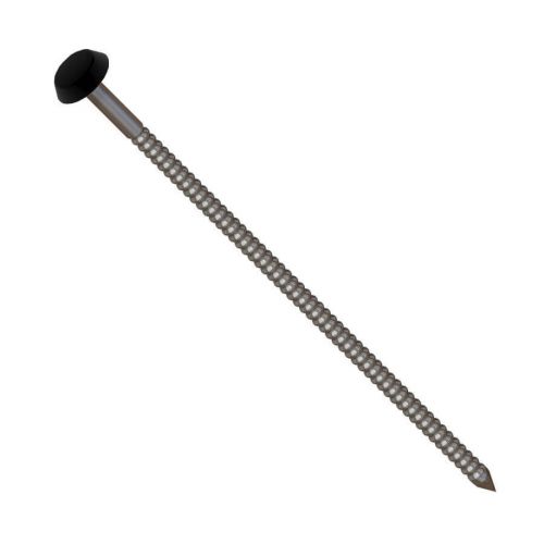 Soffit, Fascia & Capping Board Polytop Fixing Nails - 65mm - Black (Pack of 100)