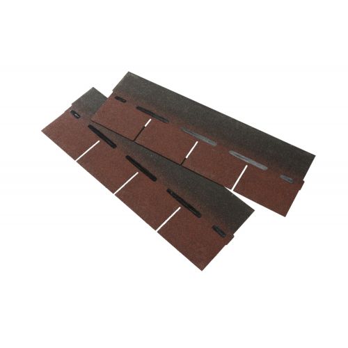 Coroshingle - Roof Shingles - Red (2m2 Pack - 14 Shingle Strips)