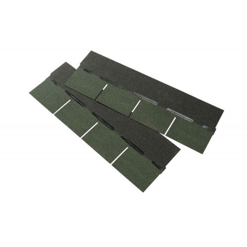 Coroshingle - Roof Shingles - Green (2m2 Pack - 14 Shingle Strips)