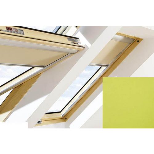 Fakro - ARF II 263 - Manual Blackout Blind - Lime Green