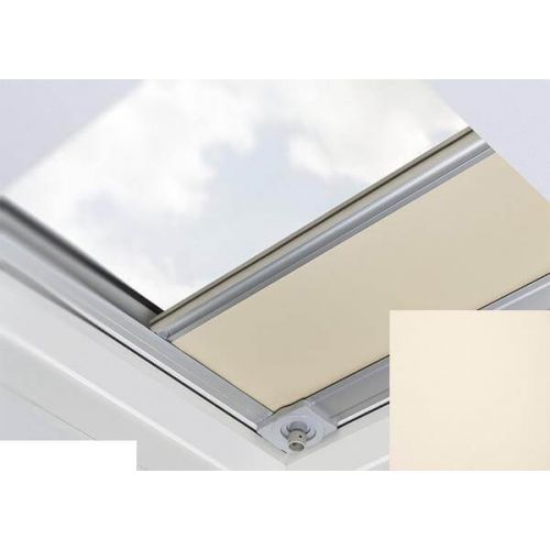 Fakro - ARF/D II 053 Z-Wave - Flat Roof Electrically Operated Blackout Blind - Cream