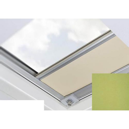 Fakro - ARF/D II 233 - Flat Roof Manual Blackout Blind - Olive Green