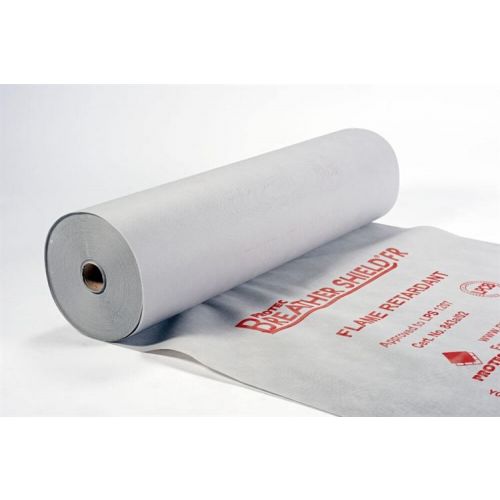 Breathershield - Fire Retardant Floor Protection Membrane - 1m x 100m (Pack of 4)