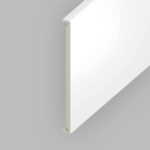 Double Fascia UPVC Board - Plain - White (5m)