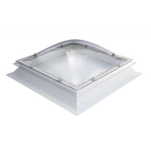 Em-Dome Polycarbonate Skylight with 150mm PVC Vertical Upstand - Rectangle